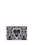 Back View - Click To Enlarge - GIVENCHY - 'Power of Love' large slogan print zip pouch