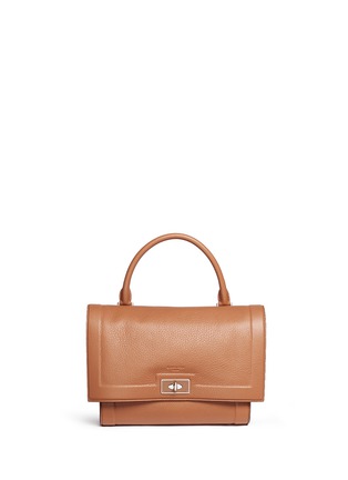 Main View - Click To Enlarge - GIVENCHY - 'Shark' small leather shoulder bag