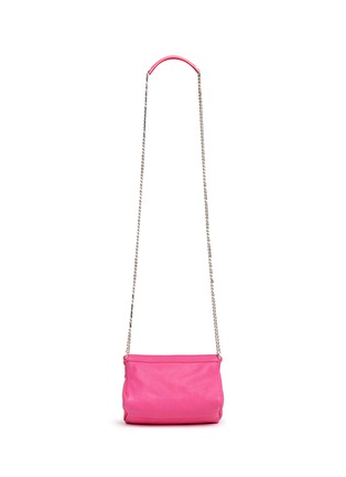 Back View - Click To Enlarge - GIVENCHY - 'Pandora' mini chain goat leather bag