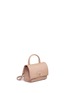 Front View - Click To Enlarge - GIVENCHY - 'Shark' mini leather shoulder bag