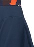 Detail View - Click To Enlarge - DELPOZO - Floral print waistband pleat skort