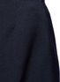 Detail View - Click To Enlarge - DELPOZO - Cotton blend wide leg culottes