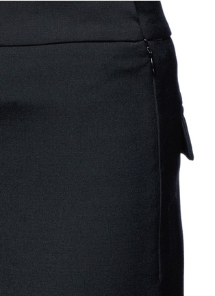 Detail View - Click To Enlarge - ELLERY - 'Sinous' cropped flared pants