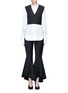Main View - Click To Enlarge - ELLERY - 'Frenetic' crisscross back cropped top