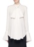 Main View - Click To Enlarge - ELLERY - 'Little Me' ruffle cuff silk georgette blouse