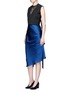Figure View - Click To Enlarge - ELLERY - 'Charlemagne' ruched silk skirt