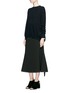 Figure View - Click To Enlarge - ELLERY - 'Smitten' ribbon drawstring cashmere sweater