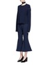 Figure View - Click To Enlarge - ELLERY - 'Federico' cropped flared pants