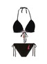 Main View - Click To Enlarge - ANNA KOSTUROVA - 'Punta Mita' rainbow tassel crochet triangle bikini set