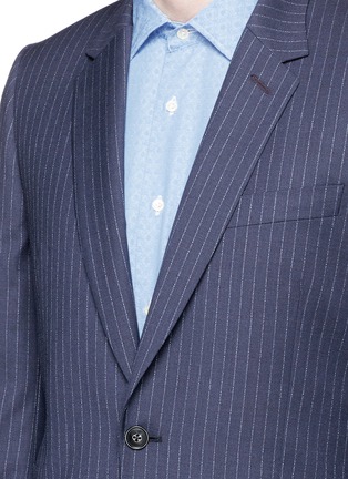 Detail View - Click To Enlarge - PAUL SMITH - 'Soho' pinstripe wool suit