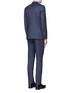 Back View - Click To Enlarge - PAUL SMITH - 'Soho' pinstripe wool suit