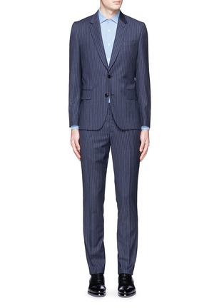 Main View - Click To Enlarge - PAUL SMITH - 'Soho' pinstripe wool suit