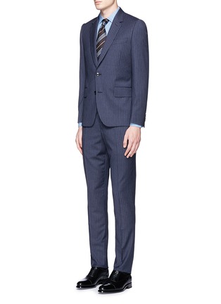 Figure View - Click To Enlarge - PAUL SMITH - 'Soho' pinstripe wool suit