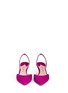 Front View - Click To Enlarge - PAUL ANDREW - 'Rhea' suede slingback pumps