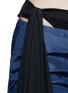 Detail View - Click To Enlarge - 72722 - Bikini side tie silk taffeta flare pants