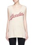 Main View - Click To Enlarge - MADEWORN - 'Blondie T' cotton tank top