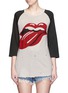 Main View - Click To Enlarge - MADEWORN - 'Rolling Stones' cotton raglan T-shirt