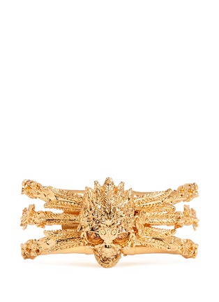 Main View - Click To Enlarge - ALEXANDER MCQUEEN - Owl skull bangle