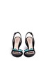 Figure View - Click To Enlarge - CHIARA FERRAGNI - 'Amelia' monster appliqué suede sandals