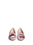 Figure View - Click To Enlarge - CHIARA FERRAGNI - 'Flirting' eye appliqué chenille flats