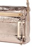 Detail View - Click To Enlarge - JIMMY CHOO - 'Phoebe' crinkle leather crossbody bag