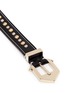 Detail View - Click To Enlarge - GIVENCHY - Stud calf leather bracelet