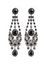 Main View - Click To Enlarge - GIVENCHY - 'Victorian Chandelier' crystal bronze clip earrings