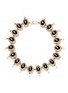 Main View - Click To Enlarge - GIVENCHY - Pearl onyx stone station necklace
