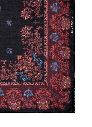 Detail View - Click To Enlarge - GIVENCHY - Bandana print silk chiffon scarf