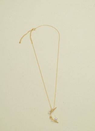 Main View - Click To Enlarge - TASAKI - 18k yellow gold FW Pearls pendant TASAKI