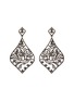 Main View - Click To Enlarge - AISHWARYA - Diamond gold alloy house filigree drop earrings