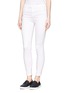 Front View - Click To Enlarge - J BRAND - 'Photo Ready' zip cropped skinny jeans