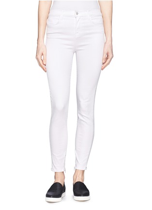 Main View - Click To Enlarge - J BRAND - 'Photo Ready' zip cropped skinny jeans