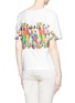 Back View - Click To Enlarge - STELLA JEAN - 'Cavaletta K.' women print cotton poplin T-shirt