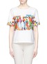 Main View - Click To Enlarge - STELLA JEAN - 'Cavaletta K.' women print cotton poplin T-shirt