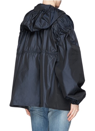 Back View - Click To Enlarge - KENZO - Technical twill parka jacket