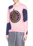 Front View - Click To Enlarge - KENZO - 'Dots & Liberty' embroidery sweatshirt