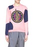 Main View - Click To Enlarge - KENZO - 'Dots & Liberty' embroidery sweatshirt