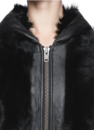 Detail View - Click To Enlarge - HELMUT LANG - Lamb shearling jacket