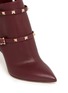 Detail View - Click To Enlarge - VALENTINO GARAVANI - 'Rockstud' ankle harness leather boots