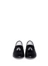 Figure View - Click To Enlarge - 73426 - Fish tassel leather smoking shoes