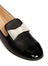 Detail View - Click To Enlarge - 73426 - Dalila metal bow slip-ons