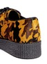 Detail View - Click To Enlarge - UNDERGROUND - Wulfrun camouflage pony hair creepers