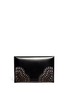 Back View - Click To Enlarge - ALAÏA - Perforated corner leather envelope clutch