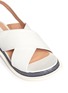 Detail View - Click To Enlarge - CLERGERIE - Caliba sling-back leather sandals