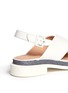 Detail View - Click To Enlarge - CLERGERIE - Caliba sling-back leather sandals