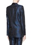 Back View - Click To Enlarge - EACH X OTHER - x Robert Montgomery leather lapel brocade tuxedo jacket