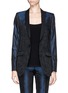 Main View - Click To Enlarge - EACH X OTHER - x Robert Montgomery leather lapel brocade tuxedo jacket