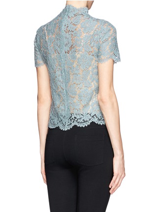Back View - Click To Enlarge - VALENTINO GARAVANI - Guipure lace top