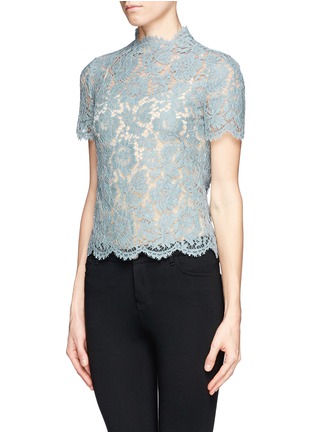 Front View - Click To Enlarge - VALENTINO GARAVANI - Guipure lace top